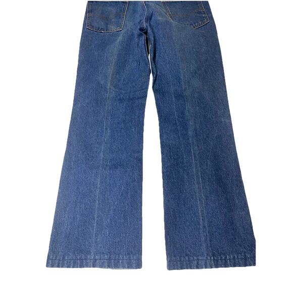 Vintage Levi’s 517 Orange Tab Boot Cut Denim Jeans Size 33/28 Made In The USA - Picture 5 of 6